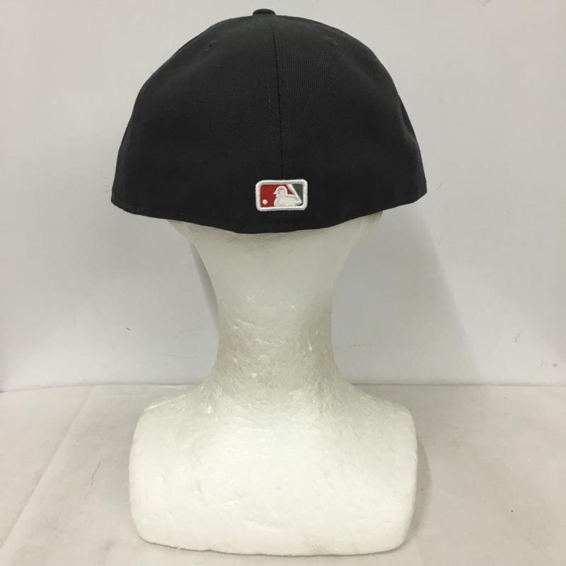 ニューエラ NEW ERA 帽子 キャップ 59FIFTY 59.6cm エンゼルス ロゴ、文字 灰 / グレー / gray メンズ USED 古着 中古 10159386