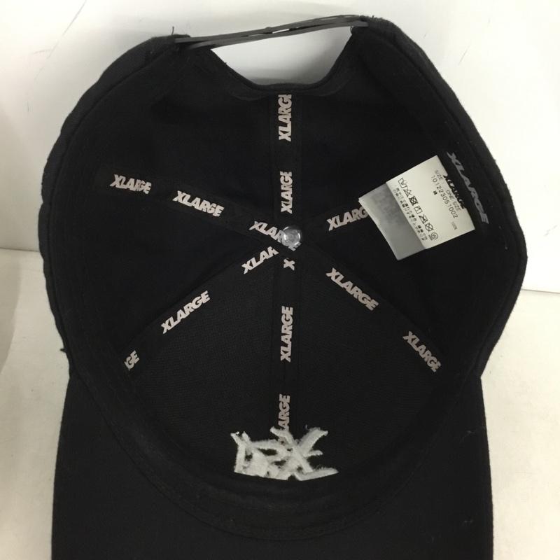 エクストララージ XLARGE 帽子 キャップ 101223051002 Old English Logo 6 Panel Cap ONE SIZE ロゴ、文字 黒 / ブラック / black メンズ USED 古着 中古 10159387