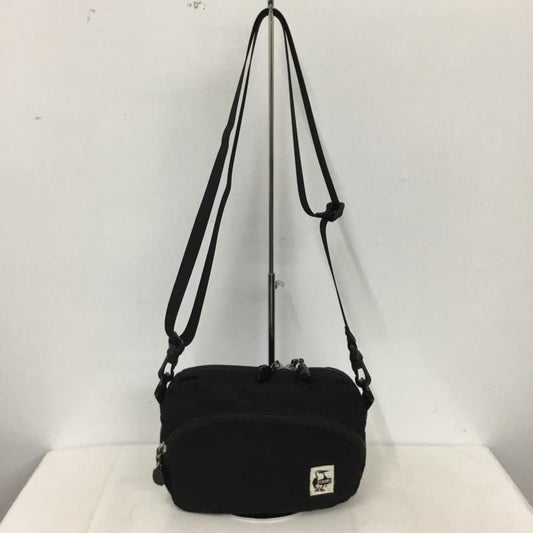 チャムス CHUMS ショルダーバッグ ショルダーバッグ CH60-2525 コーデュラエコメイド ロゴ、文字 黒 / ブラック / black メンズ USED 古着 中古 10159389