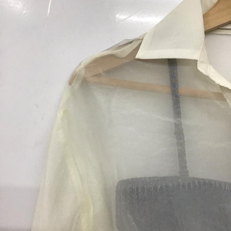 チコ CHICO シャツ、ブラウス 長袖 CHZ1041104A0007 ニットビスチェ付シャツSET シアーシャツ タグ付き FREE 無地 白 / ホワイト / white X 黒 / ブラック / black レディース USED 古着 中古 10159390