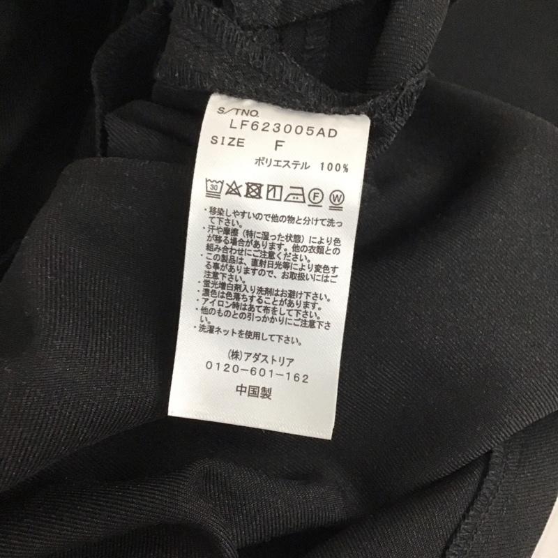 ローリーズファーム LOWRYS FARM ベスト ベスト LF623005AD Vネック プルオーバー FREE 無地 黒 / ブラック / black レディース USED 古着 中古 10159393