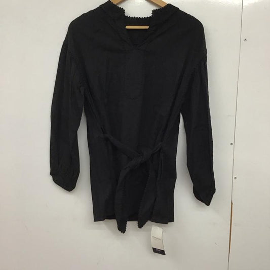 シンプリシテェ Simplicite シャツ、ブラウス 長袖 タグ付 FREE 無地 黒 / ブラック / black レディース USED 古着 中古 10159396