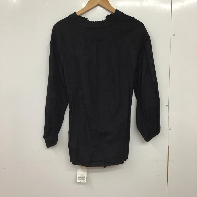シンプリシテェ Simplicite シャツ、ブラウス 長袖 タグ付 FREE 無地 黒 / ブラック / black レディース USED 古着 中古 10159396