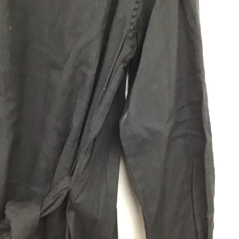 シンプリシテェ Simplicite シャツ、ブラウス 長袖 タグ付 FREE 無地 黒 / ブラック / black レディース USED 古着 中古 10159396
