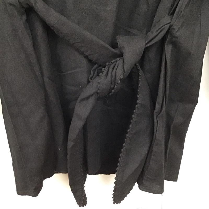 シンプリシテェ Simplicite シャツ、ブラウス 長袖 タグ付 FREE 無地 黒 / ブラック / black レディース USED 古着 中古 10159396