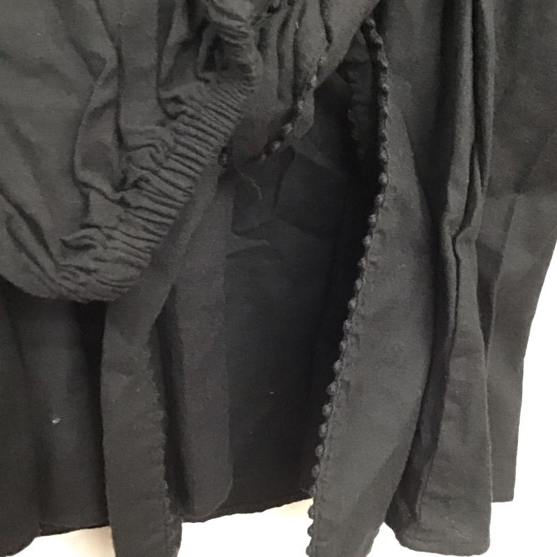 シンプリシテェ Simplicite シャツ、ブラウス 長袖 タグ付 FREE 無地 黒 / ブラック / black レディース USED 古着 中古 10159396