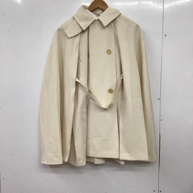 チコ CHICO コート トレンチコート CHZ1031108A0004 ケープトレンチコート タグ付 FREE 無地 アイボリー / アイボリー / レディース USED 古着 中古 10159397