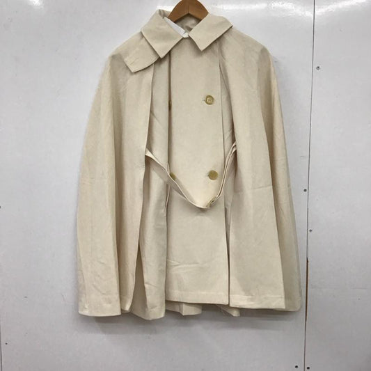 チコ CHICO コート トレンチコート CHZ1031108A0004 ケープトレンチコート タグ付 FREE 無地 アイボリー / アイボリー / レディース USED 古着 中古 10159397
