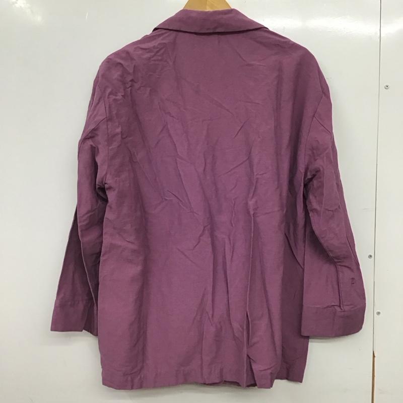 マウジー MOUSSY ジャケット、上着 ジャケット、ブレザー 010CAE30-6610 DOUBLE LIGHT ジャケット FREE 無地 紫 / パープル / purple レディース USED 古着 中古 10159398