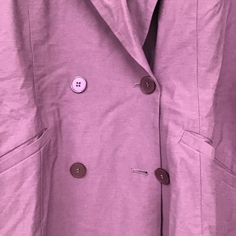 マウジー MOUSSY ジャケット、上着 ジャケット、ブレザー 010CAE30-6610 DOUBLE LIGHT ジャケット FREE 無地 紫 / パープル / purple レディース USED 古着 中古 10159398