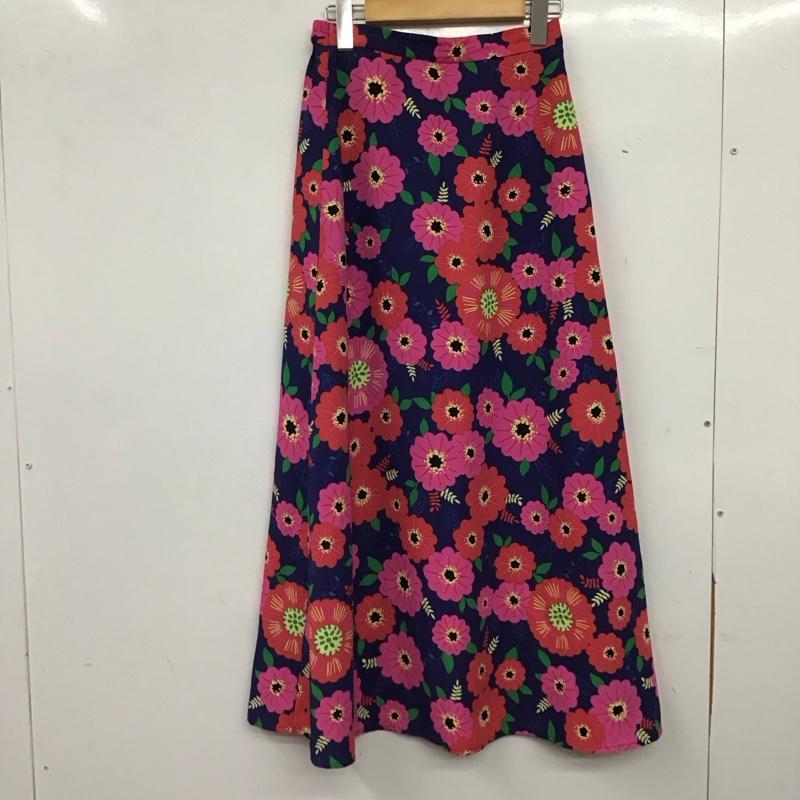 ロデオクラウンズ Rodeo Crowns スカート ロングスカート 420ESR31-0420 Poppy Bloomスカート FREE 総柄 マルチカラー / マルチカラー / multicolor レディース USED 古着 中古 10159402