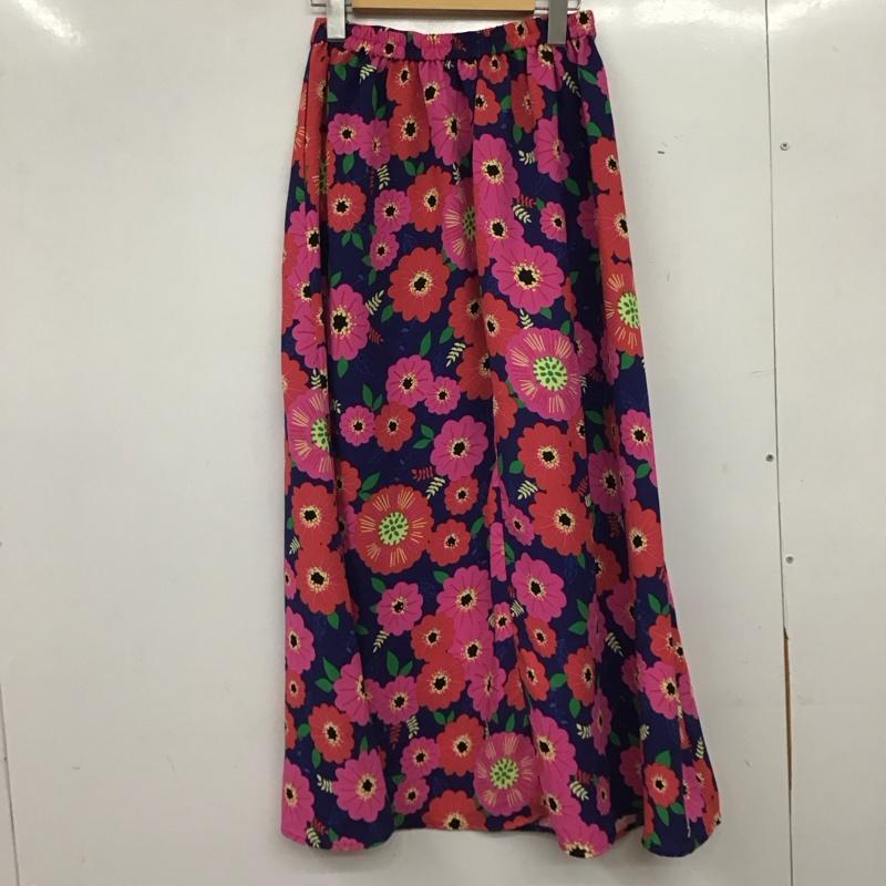 ロデオクラウンズ Rodeo Crowns スカート ロングスカート 420ESR31-0420 Poppy Bloomスカート FREE 総柄 マルチカラー / マルチカラー / multicolor レディース USED 古着 中古 10159402