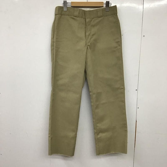 ディッキーズ Dickies パンツ ワークパンツ、ペインターパンツ ワークパンツ ワイドパンツ カジュアルパンツ 30インチ 無地 ベージュ / ベージュ / beige メンズ USED 古着 中古 10159404