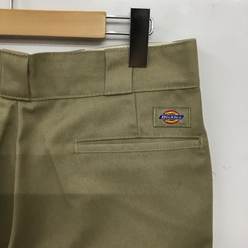 ディッキーズ Dickies パンツ ワークパンツ、ペインターパンツ ワークパンツ ワイドパンツ カジュアルパンツ 30インチ 無地 ベージュ / ベージュ / beige メンズ USED 古着 中古 10159404