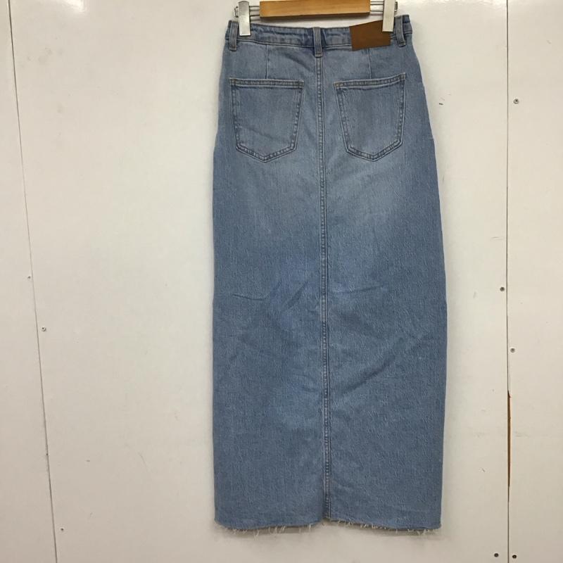 ザラ ZARA スカート ロングスカート タグ付 XS 無地 水色 / ライトブルー / レディース USED 古着 中古 10159405