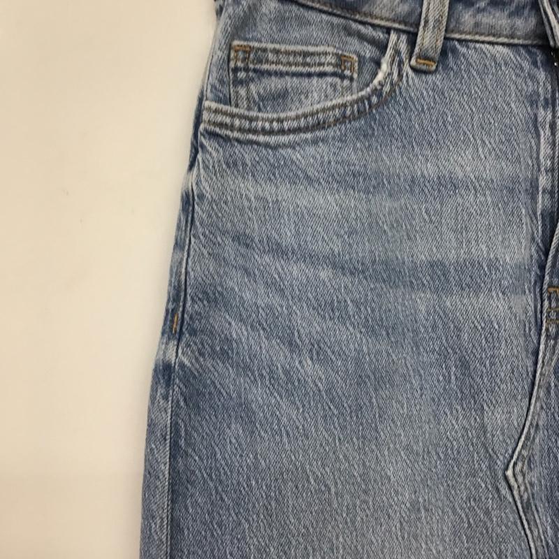 ザラ ZARA スカート ロングスカート タグ付 XS 無地 水色 / ライトブルー / レディース USED 古着 中古 10159405