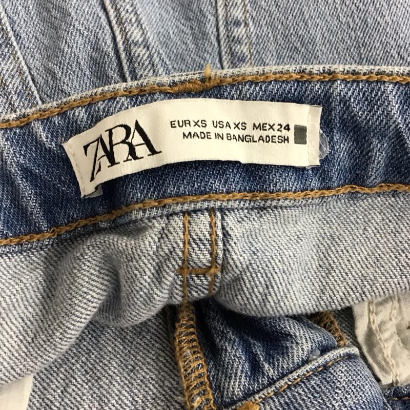 ザラ ZARA スカート ロングスカート タグ付 XS 無地 水色 / ライトブルー / レディース USED 古着 中古 10159405