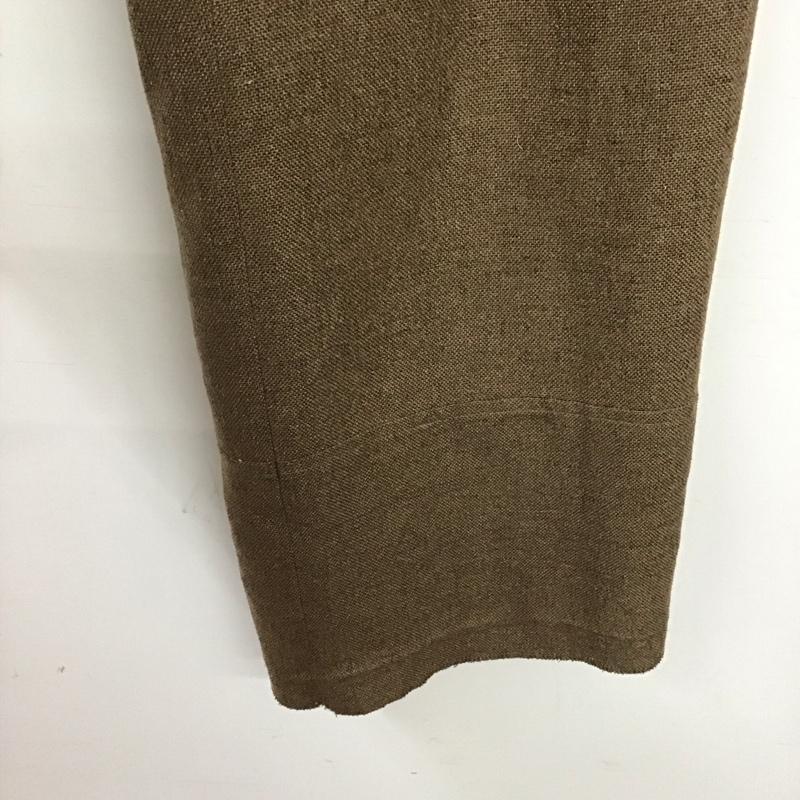 ムルーア MURUA パンツ ワークパンツ、ペインターパンツ 012020701001 フリンジワイドパンツ S 無地 茶 / ブラウン / brown レディース USED 古着 中古 10159407