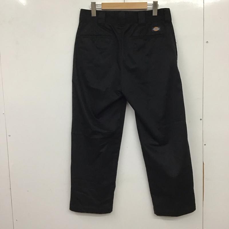 ディッキーズ Dickies パンツ ワークパンツ、ペインターパンツ ワークパンツ ワイドパンツ カジュアルパンツ 32インチ 無地 黒 / ブラック / black メンズ USED 古着 中古 10159408