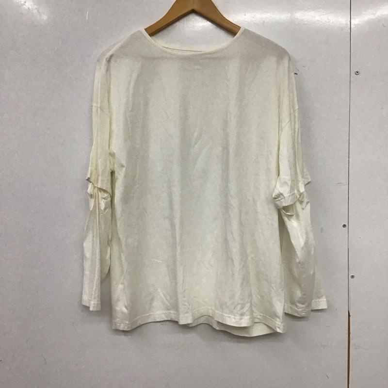 ティティベイト titivate Tシャツ 長袖 FREE 無地 白 / ホワイト / white レディース USED 古着 中古 10159417