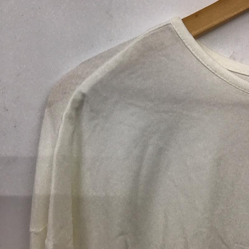 ティティベイト titivate Tシャツ 長袖 FREE 無地 白 / ホワイト / white レディース USED 古着 中古 10159417