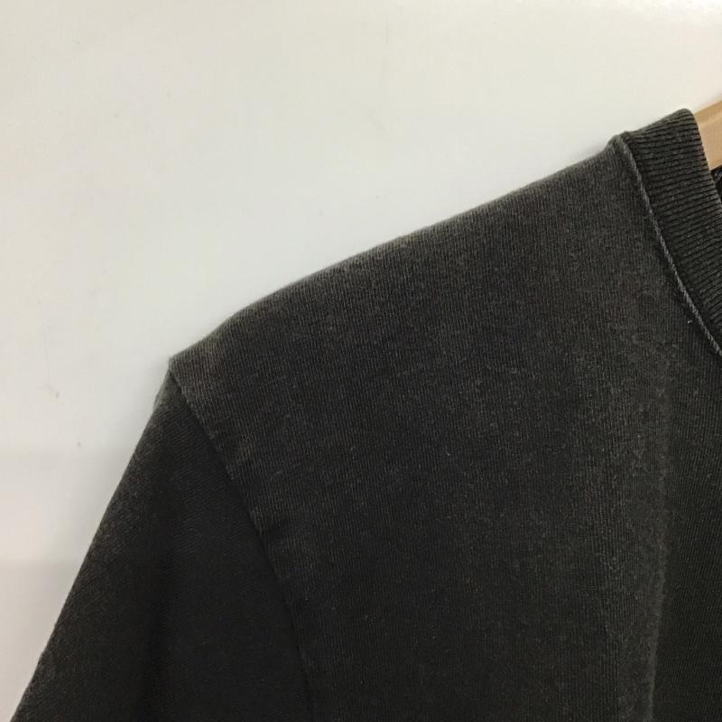 クリームソーダ CREAMSODA Tシャツ 半袖 半袖カットソー プリントTシャツ クルーネックカットソー プリント ダークグレー / ダークグレー / メンズ USED 古着 中古 10159418