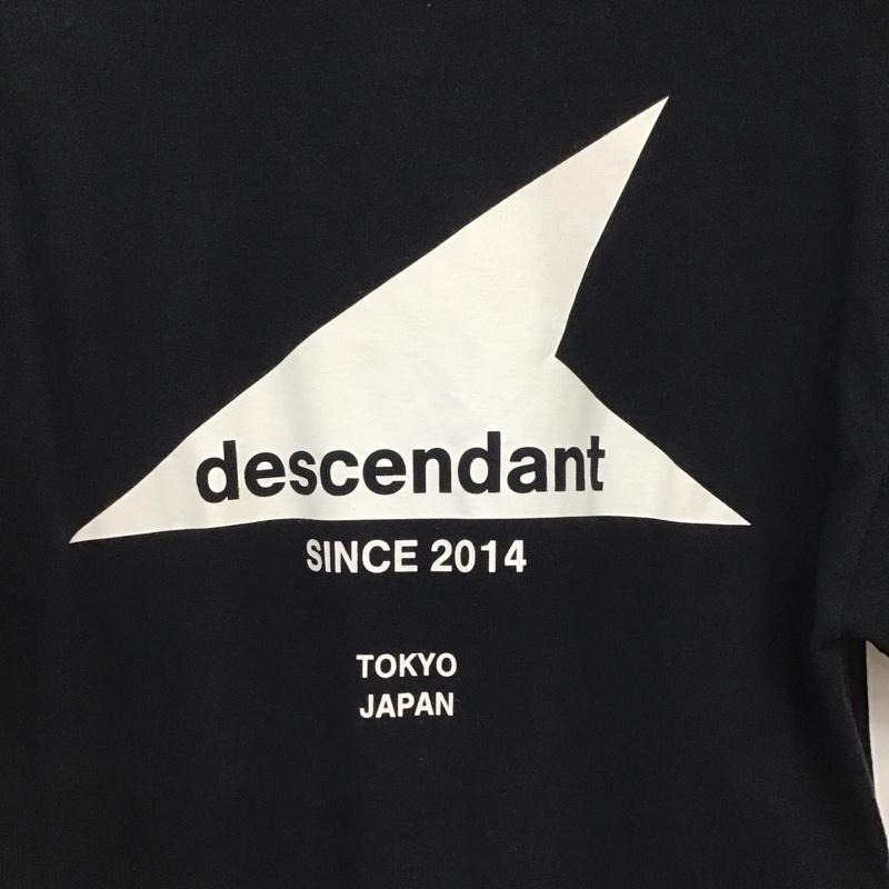 ディセンダント DESCENDANT Tシャツ 半袖 半袖カットソー プリントTシャツ クルーネックカットソー 3 プリント ダークグレー / ダークグレー / メンズ USED 古着 中古 10159421