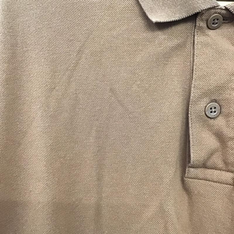 チャンピオン Champion ポロシャツ 半袖 ポロシャツ 半袖カットソー XL ロゴ、文字 茶 / ブラウン / brown メンズ USED 古着 中古 10159424