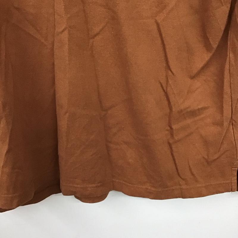 チャンピオン Champion ポロシャツ 半袖 ポロシャツ 半袖カットソー XL ロゴ、文字 茶 / ブラウン / brown メンズ USED 古着 中古 10159424