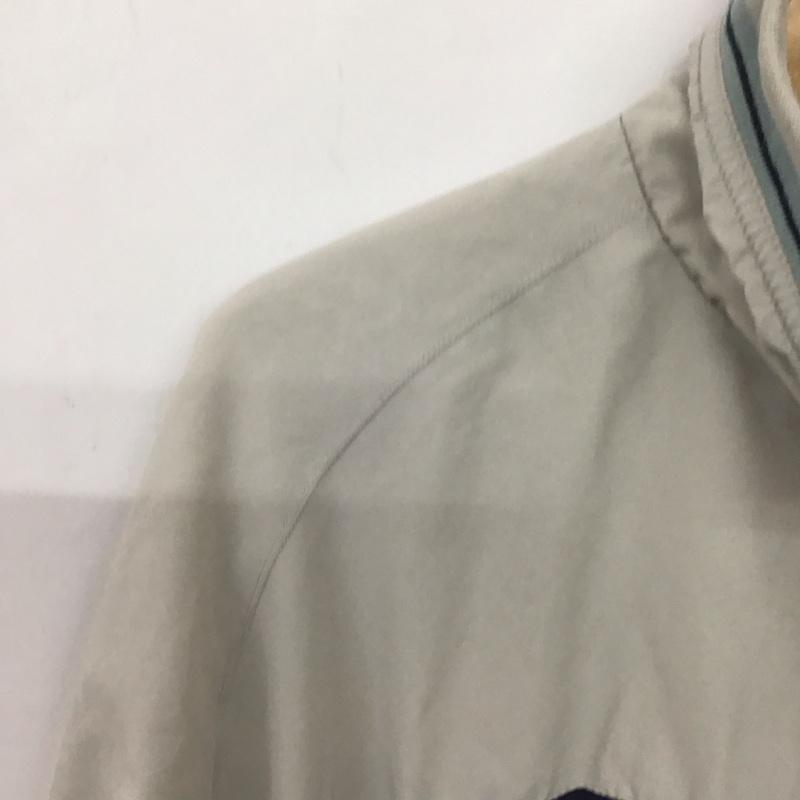 アンブロ UMBRO ジャケット、上着 ジャンパー、ブルゾン ジップアップナイロンジャケット アウター ジャージ XL ロゴ、文字 灰 / グレー / gray メンズ USED 古着 中古 10159429
