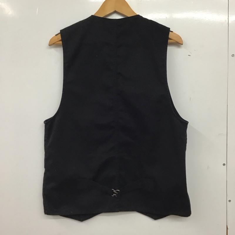 クーティー COOTIE ベスト ベスト ベスト フロントボタン ノースリーブ L 無地 紺 / ネイビー / navy メンズ USED 古着 中古 10159431