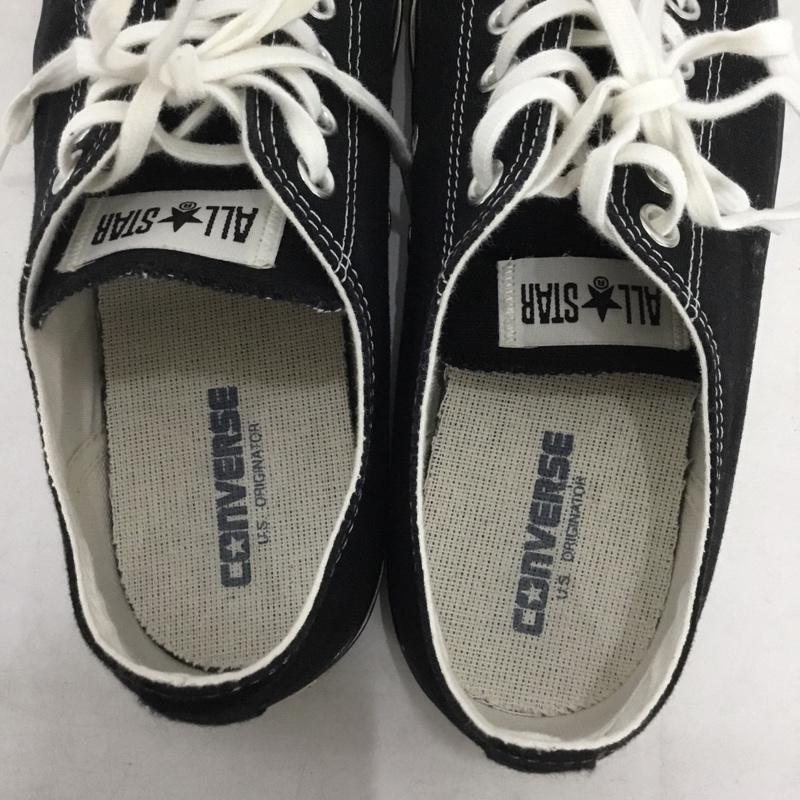 コンバース CONVERSE スニーカー スニーカー 1SD286 ALL STAR US OX 27.5cm 27.5cm ロゴ、文字 黒 / ブラック / black メンズ USED 古着 中古 10159432