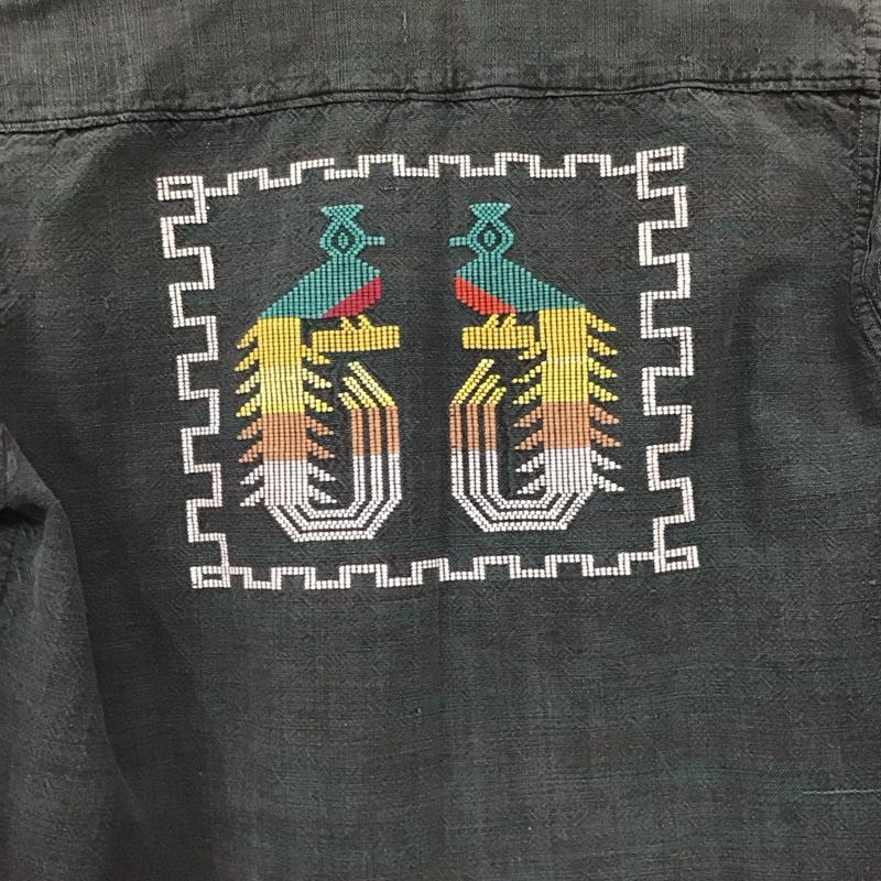 古着 USED シャツ、ブラウス 長袖 長袖シャツ 刺繍シャツ カラーシャツ 刺繍 マルチカラー / マルチカラー / multicolor メンズ USED 古着 中古 10159438