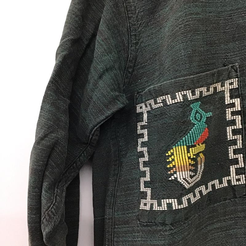 古着 USED シャツ、ブラウス 長袖 長袖シャツ 刺繍シャツ カラーシャツ 刺繍 マルチカラー / マルチカラー / multicolor メンズ USED 古着 中古 10159438