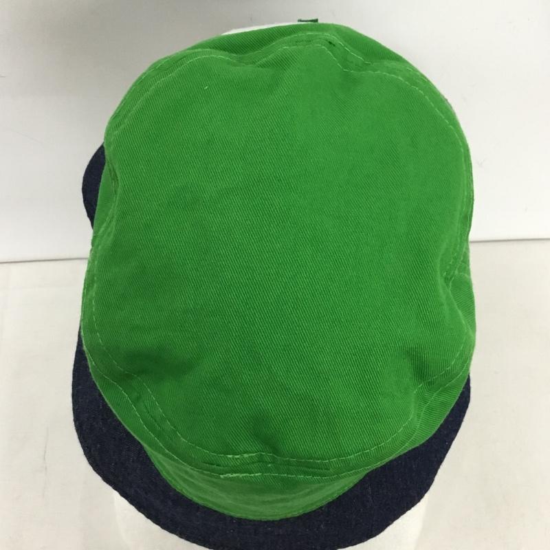 古着 USED 帽子 ハット リバーシブル バケットハット マリオ ルイージ ロゴ、文字 赤 / レッド / red X 緑 / グリーン / green X 紺 / ネイビー / navy メンズ USED 古着 中古 10159439
