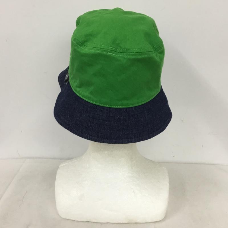 古着 USED 帽子 ハット リバーシブル バケットハット マリオ ルイージ ロゴ、文字 赤 / レッド / red X 緑 / グリーン / green X 紺 / ネイビー / navy メンズ USED 古着 中古 10159439