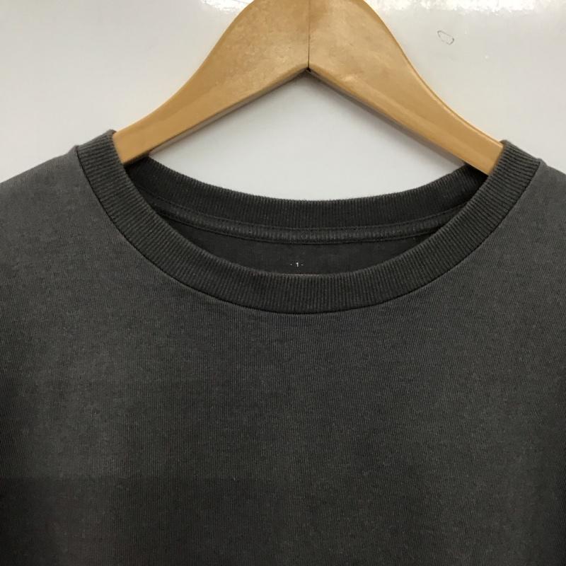 グラフペーパー Graphpaper Tシャツ 半袖 半袖カットソー 無地Tシャツ クルーネックカットソー 1 無地 ダークグレー / ダークグレー / メンズ USED 古着 中古 10159440