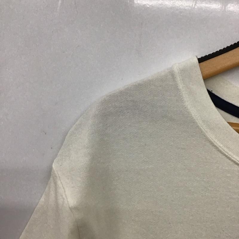 ハリウッドランチマーケット H.R MARKET Tシャツ 半袖 半袖カットソー プリントTシャツ クルーネックカットソー 1 ロゴ、文字 アイボリー / アイボリー / メンズ USED 古着 中古 10159443
