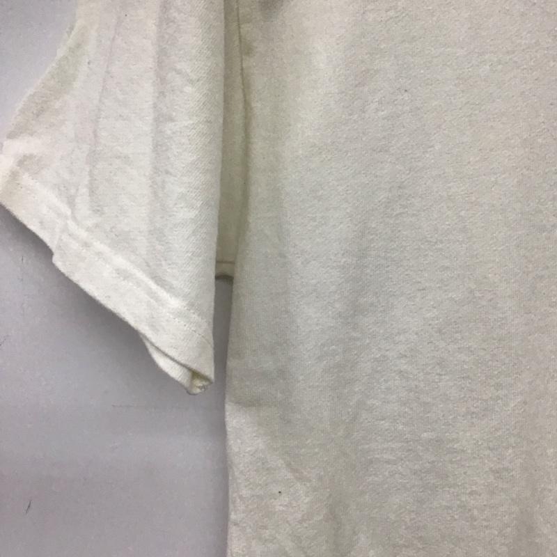 ハリウッドランチマーケット H.R MARKET Tシャツ 半袖 半袖カットソー プリントTシャツ クルーネックカットソー 1 ロゴ、文字 アイボリー / アイボリー / メンズ USED 古着 中古 10159443