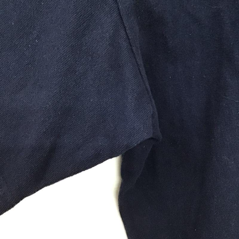 ダブルタップス WTAPS Tシャツ 半袖 半袖カットソー プリントTシャツ クルーネックカットソー L ロゴ、文字 紺 / ネイビー / navy メンズ USED 古着 中古 10159445