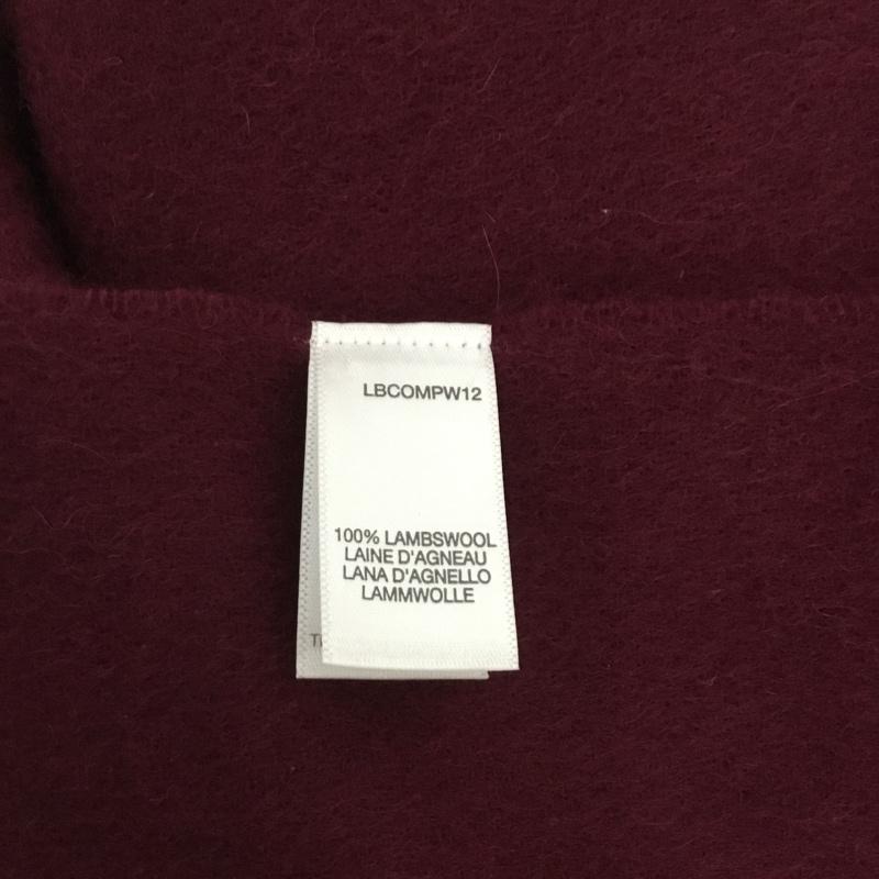 ポールスミス Paul Smith マフラー マフラー LBCOMPW12 ウール フリンジ ロゴ、文字 えんじ / ワインレッド / dark red レディース USED 古着 中古 10159448