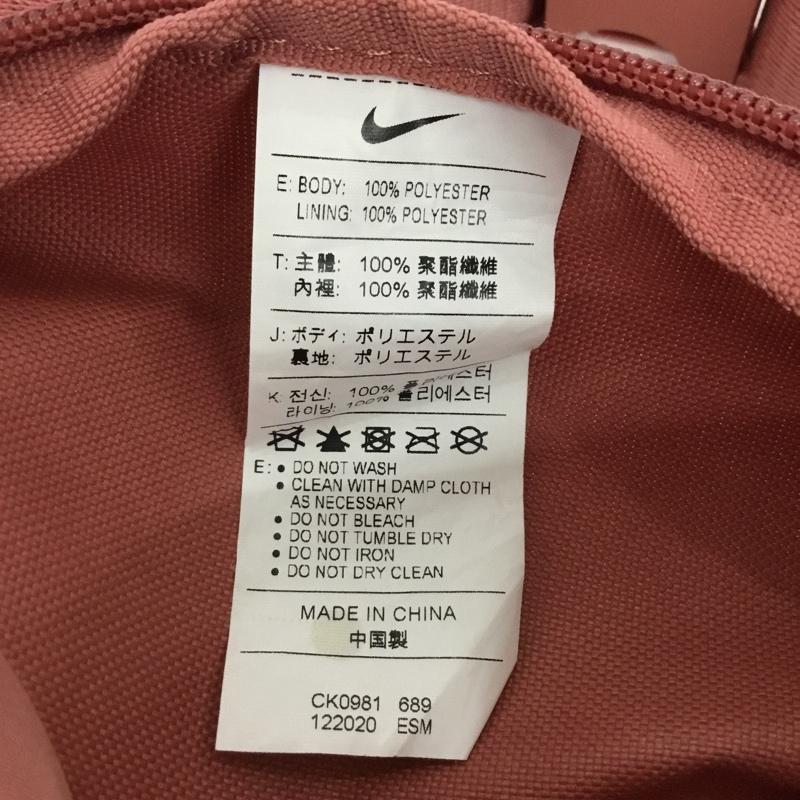 ナイキ NIKE ウエストバッグ ウエストバッグ CK0981 689 ウエストポーチ ロゴ、文字 桃 / ピンク / pink レディース USED 古着 中古 10159449