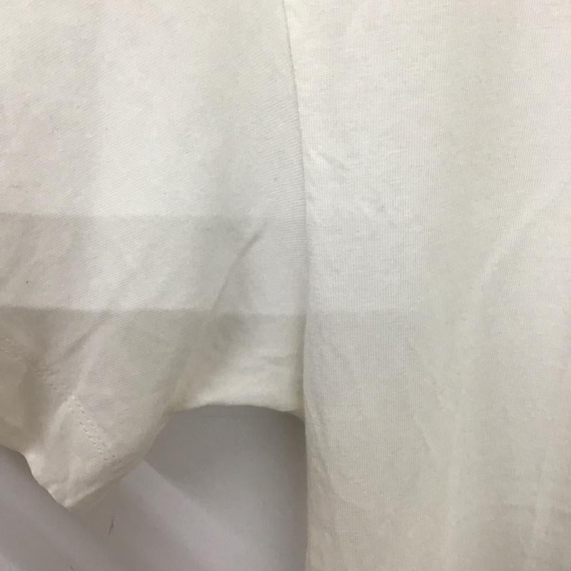 ジルサンダー JIL SANDER Tシャツ 半袖 半袖カットソー プリントTシャツ クルーネックカットソー XL 無地 白 / ホワイト / white メンズ USED 古着 中古 10159450