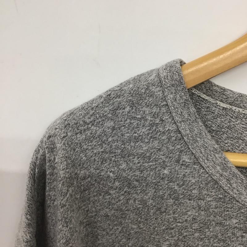 テンダーロイン TENDERLOIN Tシャツ 半袖 半袖カットソー プリントTシャツ クルーネックカットソー L ロゴ、文字 灰 / グレー / gray メンズ USED 古着 中古 10159452