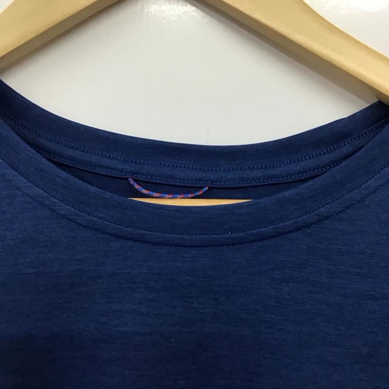 パタゴニア patagonia Tシャツ 半袖 半袖カットソー プリントTシャツ クルーネックカットソー XL ロゴ、文字 青 / ブルー / blue メンズ USED 古着 中古 10159457