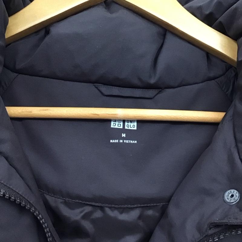 ユニクロ UNIQLO コート ダウンコート 211-460924 ハイブリッドダウンコート M 無地 ダークブラウン / ダークブラウン / レディース USED 古着 中古 10159459