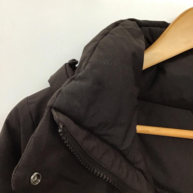 ユニクロ UNIQLO コート ダウンコート 211-460924 ハイブリッドダウンコート M 無地 ダークブラウン / ダークブラウン / レディース USED 古着 中古 10159459