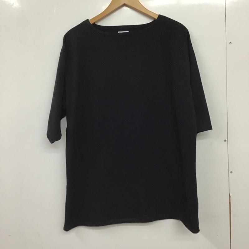 古着 USED Tシャツ 半袖 半袖カットソー プリントTシャツ クルーネックカットソー 36 無地 黒 / ブラック / black メンズ USED 古着 中古 10159462