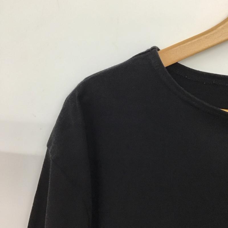 古着 USED Tシャツ 半袖 半袖カットソー プリントTシャツ クルーネックカットソー 36 無地 黒 / ブラック / black メンズ USED 古着 中古 10159462