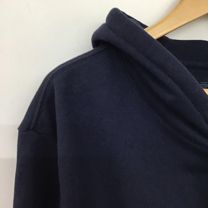 パタゴニア patagonia パーカー 長袖 長袖パーカー プルオーバーパーカー スウェット XL ロゴ、文字 紺 / ネイビー / navy メンズ USED 古着 中古 10159465